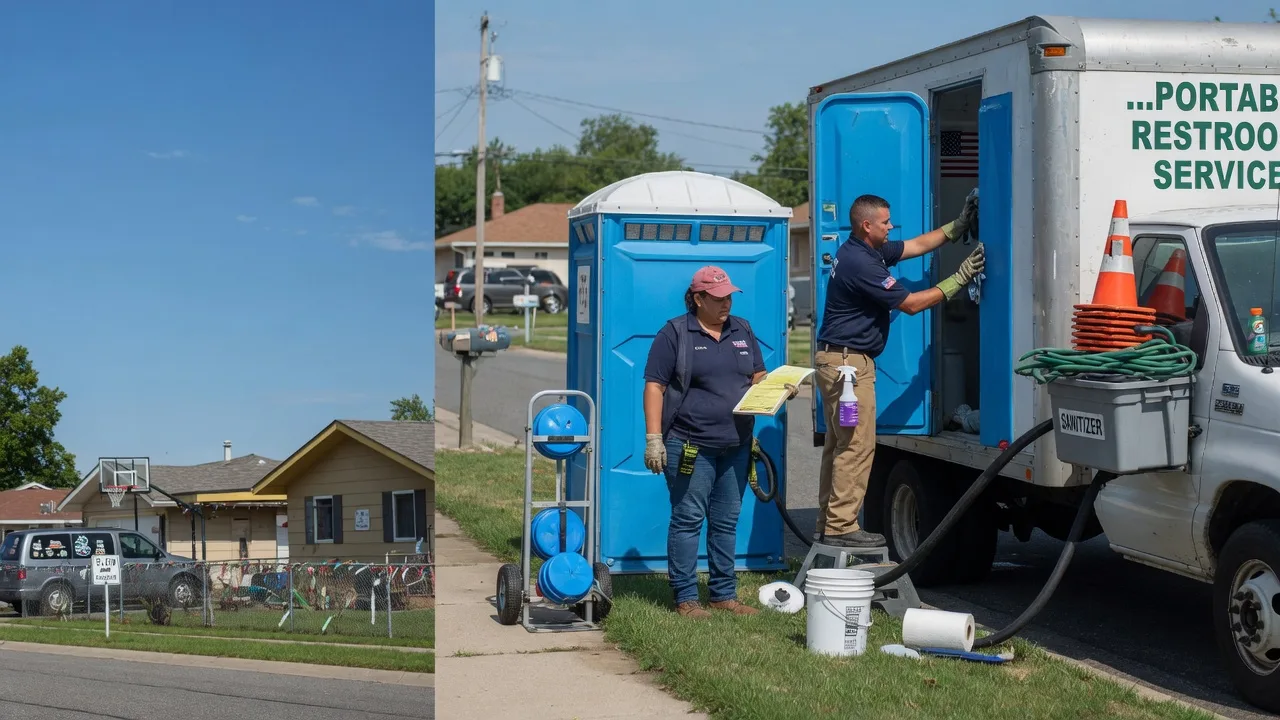 Portable Toilet Rental in Ohio near me